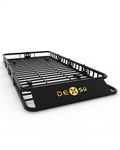 DEXSO 84" x 39" Universal Roof Rack Basket, 200 Lbs Capacity Rooftop Cargo Carrier Basket with Extension Luggage Rack Heavy Duty for SUVs, Trucks, Vehicles