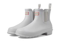 Hunter Womens Original Chelsea Rain Snow Winter Festival Wellington Boot, Patter Grey, 10 UK