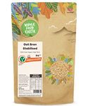 Wholefood Earth Oat Bran Stabilised 2 kg | GMO Free | High Fibre