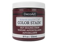 DecoArt Americana Decor Color Stains 8oz-Garnet, 7.23 x 6.98 x 7.62 cm