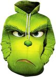 HANG SHANG Unisex The Grinch Hoodie