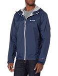 Columbia Men's Raincoat (RM2023-465-M_Collegiate Navy Assorted_M)