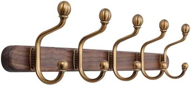 Vollumo Wall-Mounted Coat Rack, 13.67" Mounting Spacing