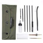 Xrten Gun Cleaning Kit Set 12 In 1,Portable Brush Rod Nylon Brush Tools,Rifle Cleaning Kit Compatibel With 22lr,223, 257.