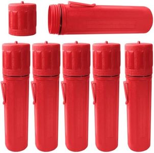 5 Pcs Electrode Rod Storage Tube 14 Inch Welding Rod Storage Tube Waterproof Welding Rod Container Airproof Welding Rod Holder for Electrode Storage Supplies(Red)