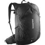 Salomon Trailblazer 30 Unisex Hiking Backpack, 30L Versatile, Easy to Use, and Comfy & Light, Black