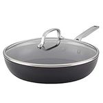 KitchenAid - Hard Anodized Induction Cookware, Nonstick Frying Pan with Lid (31cm/12.25in)