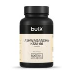 Bulk KSM-66 Ashwagandha Capsules, 500 mg, Pack of 90, 90 Servings, Packaging May Vary