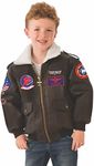 Rubie's Top Gun Child's Costume Bomber Jacket, Small