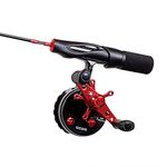 Eagle Claw EC2.5 Medium Light Inline Combo 28", Black/Red