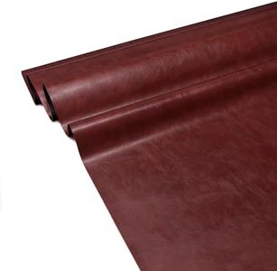 NPBAG Leather Repair Patch Kit 25 x 50 Inches, Self-Adhesive Leather Tape Upholstery Vinyl Sticker for Couches, Sofa, Furniture, Car Seats, Bags, Jackets (Crazy Horse)
