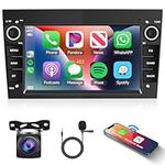 Android Car Stereo for Opel Astra Corsa Vauxhall Meriva Zafira with Apple Carplay, 2G 64G Rimoody 7 Inch Touch ScreenCar Radio GPS HiFi WiFi FM RDS Radio Bluetooth USB Reverse Camera