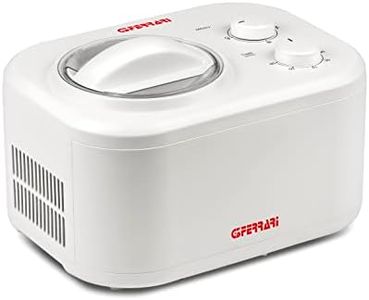 G3 Ferrari G20144 Macchina per il Gelato "Neve", 1 Litro, Compressore, Bianco