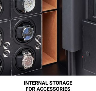 Barrington 12 Watch Winder Safe – Secure Storage for Automatic Watches