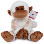 GUND Tilly The Monkey Plush, Premium Stuffed Animal for Ages 1 and Up, Cream/Brown, 15”