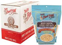 Bob's Red Mill Quick Cooking Steel Cut Oats, 22-ounce (Pack of 4)