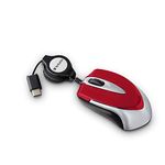 Verbatim USB-C Mini Optical Travel Mouse – Red