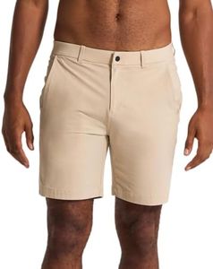 Municipal Men's AllShort Shorts, Stone, Size 38