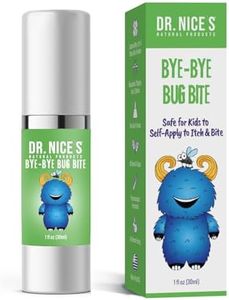 Dr. Nice’s Bye-Bye Bug Bite - Soothing Bug and Mosquito Bite Itch | All Natural | Kid Friendly Self Application | Hydrogel for Bites, Irritation, Skin Discomfort | Soothe Refresh Calm Cool (30 ML)