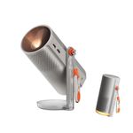 XGIMI MoGo 4 Laser Portable Projector with 4 Filters, 550 ISO Lumens, 360° Built-in Stand, Built-in Battery, 2.5 Hours of Playtime, Google TV with Licensed Netflix, 2×6W Harman Kardon