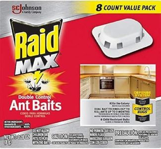 Raid Max Double Control Ant Baits, 8 CT (Pack - 1)