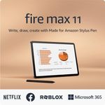 Amazon Fire Max 11 tablet and Stylu