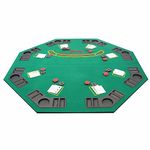 Trademark 10-8221T Poker Deluxe Solid Wood Poker and Blackjack Table Top with Case
