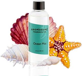 Aromasong Ocean Mist Scented Fragrance Oil Diffuser Refills for Reeds Porcelain and Electric Diffusers in Beautiful Packaging 100 ml