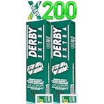 200 Derby Extra Double Edge Razor Blades