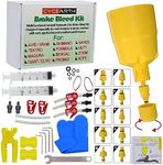 CYCEARTH Bicycle Hydraulic Disc Brake Oil Bleed Kit for All Brakes Shimano,SRAM,AVID,TEKTRO,MAGURA,Hayes,Bike Brake Repair Tool (Standard)