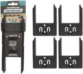 StealthMounts Tool Holder Compatible with Makita 40V XGT (4 Pack) - Black | StealthMounts Tool Mounts | Made in The UK