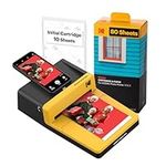 KODAK Dock ERA 4PASS Instant Photo Printer (4x6) (Instant Photo Printer + 90 Sheets Bundle(10 Initial Sheets + 80 Sheets Pack))