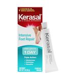 Kerasal Intensive Foot Repair Exfoliating Moisturizer 1oz. Visible results for dry cracked feet in just 1 day