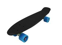 BLACK DECK + BLUE SOLID WHEELS