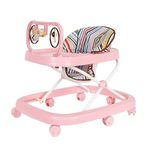 Blushbaby Baby Walker for 6 to 18 Months | Activity Walker | Foldable & Lightweight (Pink)