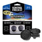 KontrolFreek FPS Freek Battle Royal Nightfall for PlayStation 4 (PS4) and PlayStation 5 (PS5) | Performance Thumbsticks | 2 High-Rise Convex (Domed) | Black