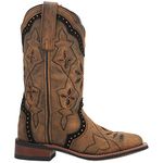 Laredo Women's Bouquet Western Boot, Honey, 11