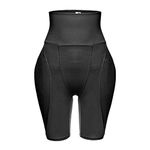 Dtop Crossdresser Butt Padded Hip Thigh Up Pads Reusable Enhancers Buttocks Booster (Black, Medium)