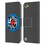 Head Case Designs Officially Licensed The Jam Target Logo Key Art Leather Book Wallet Case Cover Compatible With Apple iPod Touch 5G 5th Gen