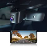 FITCAMX Dash Cam Compatible with Porsche 911(992) Cayenne (9YA 9Y0 9Y3) Panamera(971) Taycan, 4K Car Recorder, UHD Video WiFi, OEM Accessories, Parking Monitor, Wireless Plug & Play, 64GB Card