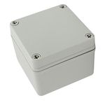 YXQ 100 x 100 x 75mm Electrical Project Case Junction Box IP65 Waterproof ABS DIY Power Outdoor Enclosure Gray (4 x 4 x 3 inches)