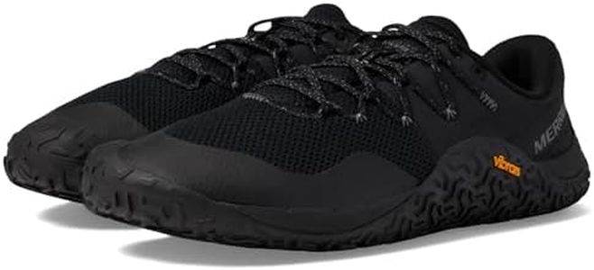 Merrell Men's Trail Glove 7 Sneaker, Black/Black, 9.5