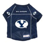 Littlearth Unisex-Adult NCAA BYU Cougars Basic Pet Jersey, Team Color, Medium