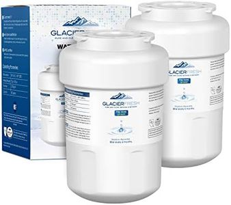 GLACIER FRESH Replacement for MWF Refrigerator Water Filters, SmartWater MWFP, MWFA, GWF, HDX FMG-1, WFC1201, RWF1060, 197D6321P006, Kenmore 9991, 2 Pack