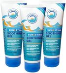 STREAM 2 SEA Sun & Sting Soothing Aloe Gel, Organic Aloe Vera Gel for Face & Body, After Sun Care & Sunburn Relief - Pack of 3