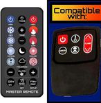 **Substitute See Second Photo** Replacement Remote for Twin Star ClassicFlame Classic Flame Dura Flame Fireplace Stove Heater Infrared Remote Control