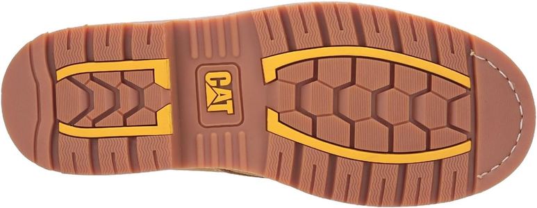 Caterpillar Men’s Powerplant Work Boots, UK 10 – Durable Leather