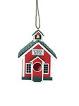 Spoontiques 10177 School House Birdhouse, Green