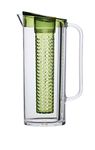 KitchenCraft Healthy Eating BPA Free Fruit Infuser Water Jug, 1.5 Litre,Transparent,11 x 16.5 x 28 cm