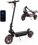 W8 Off-road Electric Scooter for Adults, Foldable E Scooter with 9.3" Pneumatic Tires, 500W Motor, 54.6V 14Ah Battery, 45KM Long Range, 4 Speed Modes, Front & Rear Suspension, APP Control